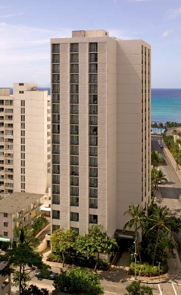 Hyatt Place Waikiki Beach.