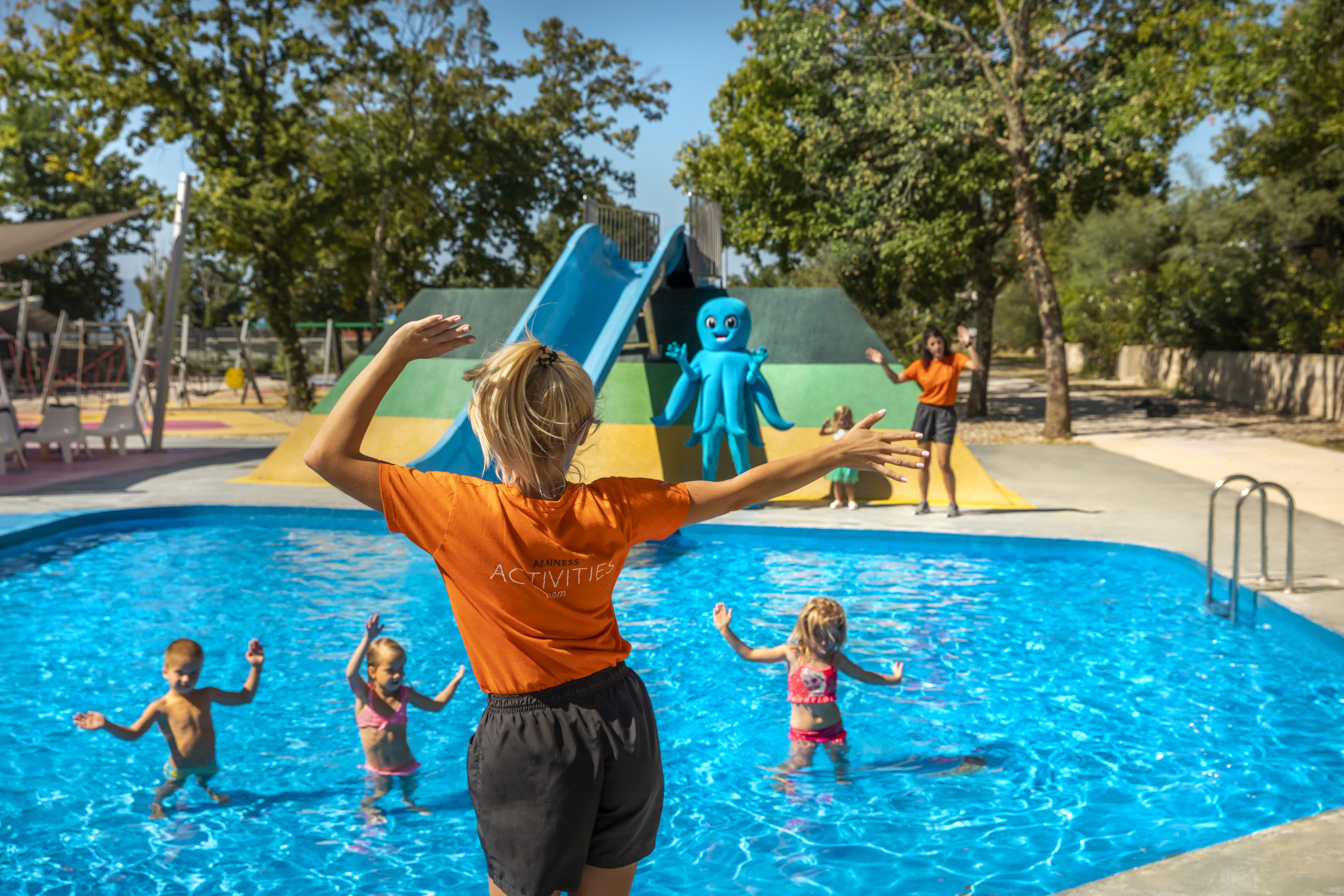 Aminess Style Camping Atea Pitches.